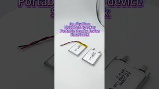Cellule de batterie au lithium polymère rechargeable 503040 3.7v 600mAh vers l'Europe #batterie de puissance #cellule au lithium