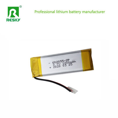 acheter Pack de batterie Lipo personnalisé 602055 3.7V 2P 600mAh 1200mAh Pour appareil médical online manufacture