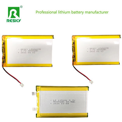 acheter Piles Lipo rechargeables Piles au lithium-ion polymère Cellule de batterie 606090 3,7V 4000mAh online manufacture