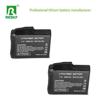 acheter Des gants chauffants, une batterie Li-polymère rechargeable de 3,7V à 4000mAh. online manufacture