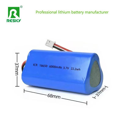 acheter Batterie rechargeable au lithium-ion 11,1V 3s 18650 2200mAh Pour la lumière de vélo online manufacture
