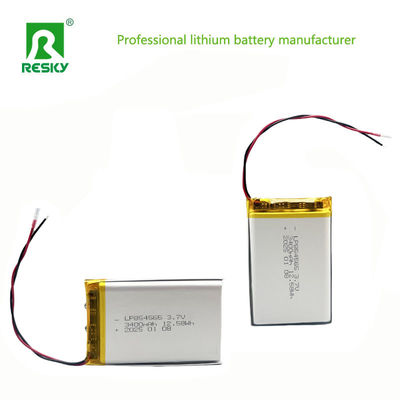 acheter 3.7V 3400mAh batterie au lithium polymère Pack 854565 batterie Lipo pour le walkie-talkie online manufacture
