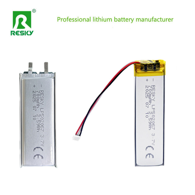 acheter Cellule de batterie lithium polymère 502065 502067 3,7 V 700 mAh, cellule lithium rechargeable fabrication en ligne