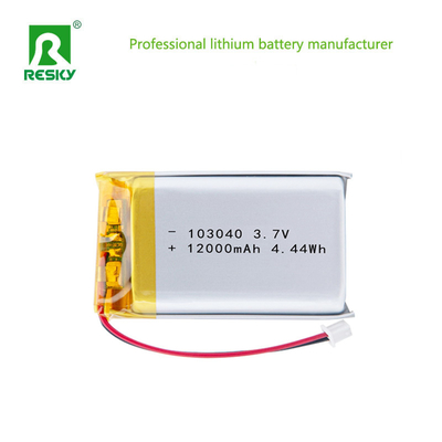 acheter Lipo batterie cellule 103040 3,7v 1200mAh 4,44wh batterie rechargeable pour appareil de beauté fabrication en ligne