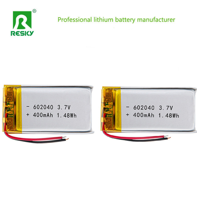 acheter Cellule de batterie lithium polymère solaire 602040 450mAh 3,7V, bloc-batterie lipo rechargeable fabrication en ligne