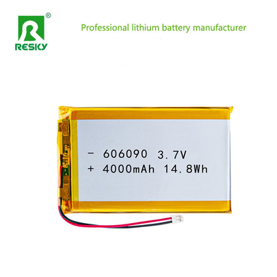 acheter Cellule de batterie lithium-ion polymère 606090 3,7 V 7,4 V 4000 mAh 14,8 Wh Batterie Li-Polymère rechargeable fabrication en ligne