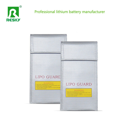acheter Sac de batterie LiPo RC en fibre de verre argentée 20 x 10 cm, ignifuge, antidéflagrant et étanche, pour la charge de batterie fabrication en ligne