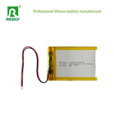 acheter Lithium Polymer Battery Cell 604050 3.7v 1500mAh 5.55wh Rechargeable Lipo Battery Pack fabrication en ligne