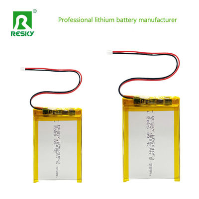 acheter Lithium Polymer Battery Cell 604050 3.7v 1500mAh 5.55wh Bluetooth Speaker Rechargeable Batteries fabrication en ligne