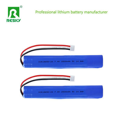 acheter Power Batteries 18650 2S1P 7.4V 2000mAh 2600mAh 5C Lithium Ion Battery Pack  With MSDS/UN38.3 fabrication en ligne