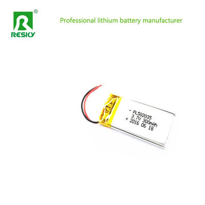 Cellule de batterie rechargeable au lithium polymère 602035 3,7V 400mAh Pour clavier Bluetooth universel