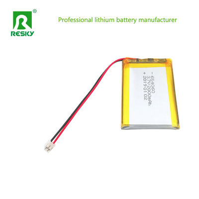 Cellule solaire de batterie au lithium polymère 3,7V 604060 654060 2000mAh