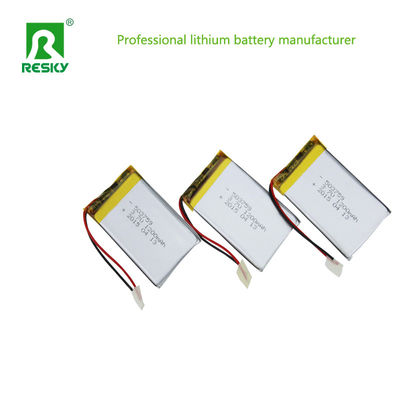 Cellule de batterie rechargeable au lithium polymère 503759 3.7V 1200mAh pour entraîneur de chiens