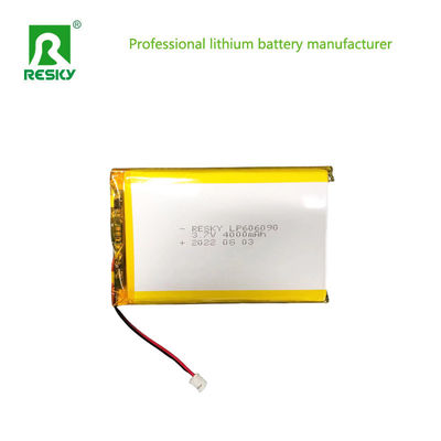 606090 Batterie au lithium polymère Cellule 3,7V 4000mAh Puissance Batterie au lithium-ion Li-polymère