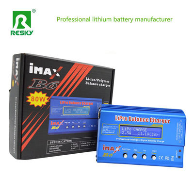 Chargeur d'équilibre Lipo Imaxb6 RC 80W 1-6A Pour 2-6s