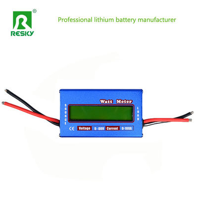 Compteur de puissance en courant continu de 60 V Accessoires RC 100 A Wattmètre numérique Pour la batterie au lithium RC