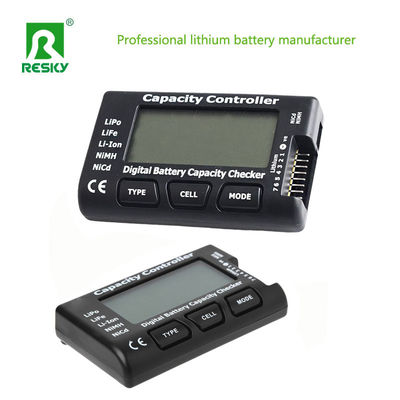 Accessoires RC Affichage LCD 2-6s Testeur d'équilibreur de tension de batterie au lithium