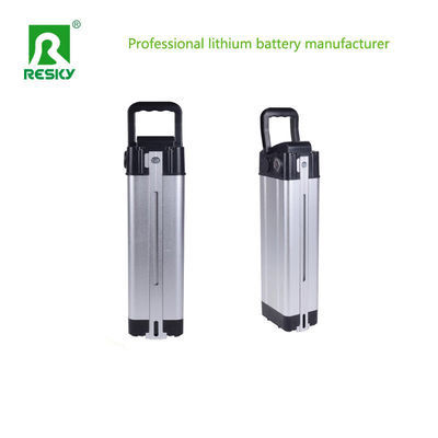 Batterie au lithium de poisson argenté 48V 15,6ah 500W stockage Li-ion 18650 batterie pour vélo électrique