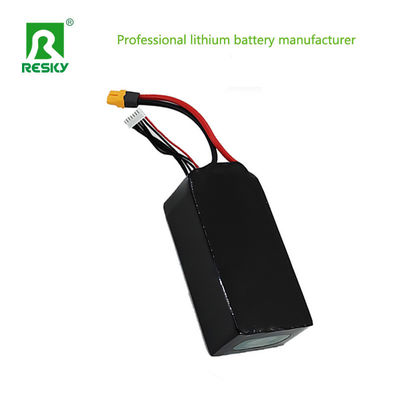 22.2v 6000mAh 133wh Cellule de batterie au lithium rechargeable 8545150 3.7v avec courant de décharge maximal 20c