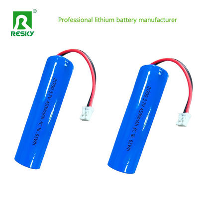 Batterie électrique Cellule 21700 3.7v 11.1v 5000mAh 55.5wh Pack de batterie rechargeable Li-Ion pour éclairage de rue