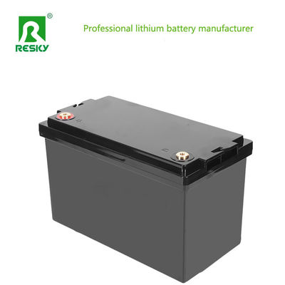 Batterie rechargeable de 12,8V 100Ah Lifepo4 au lithium fer phosphate pour le stockage de l'énergie solaire