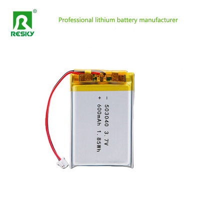 Cellule de batterie rechargeable au lithium polymère 602035 3,7V 400mAh Pour clavier Bluetooth universel