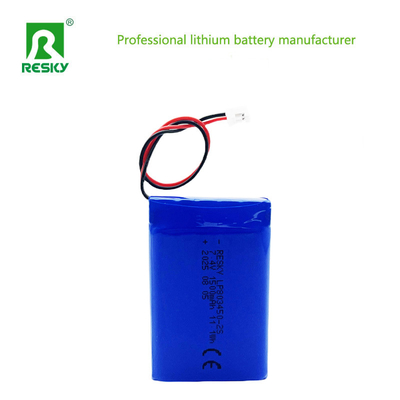 Bloc-batterie lithium polymère haute puissance 803450 2S 7,4 V 1500 mAh 11,1 Wh cellule lithium-ion rechargeable