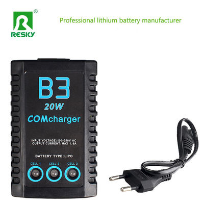 20W Imax RC B3 Chargeur 7.4V 11.1V 1.6A Pour batterie de lithium ion RC drones