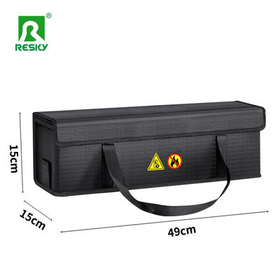 Rechargeable Electric Bike Battery Pack Safe Charging Storage Bag Explosion-proof Fireproof Waterproof