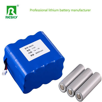 Batterie rechargeable au lithium-ion 7.4V 18650 8000mAh Puissance Batteries au lithium-ion Pour haut-parleur Bluetooth